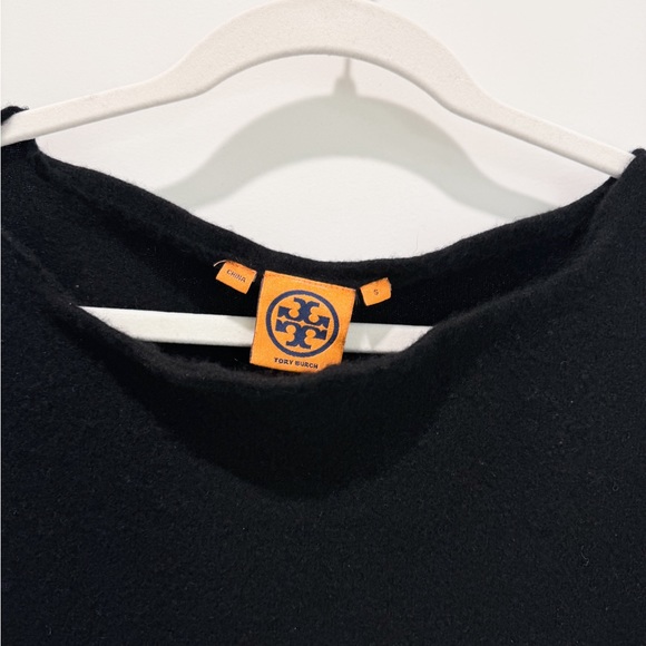 TORY BURCH Cashmere Short Sleeve Tunic Sweater - Picture 4 of 8